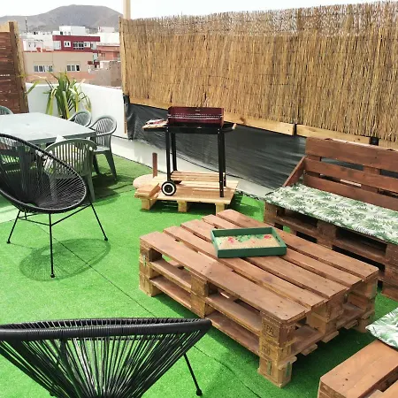 Centro De Con Vistas A Isla De Lobos Κοραλέχο